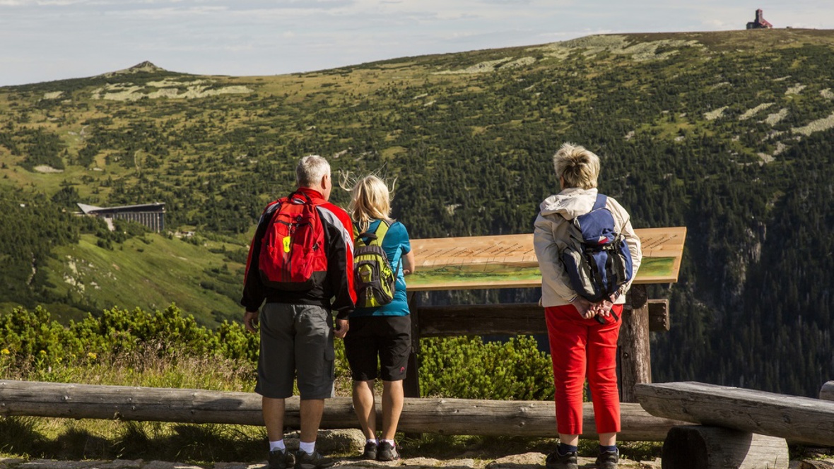 Turistické trasy a výlety ve východních Krkonoších v okolí Horního Maršova